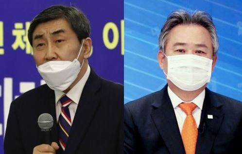이기흥 후보 비위 의혹에 논란, 정책토론회서 반이기흥 의견