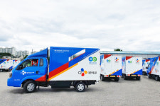 CJ대한통운 화물차, 2030년까지 전기·수소차로 100% 전환