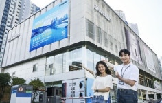 삼성전자, 부산 전역 매장서 2030 부산엑스포 유치 응원