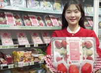 백화점·마트서 판매되던 딸기, 편의점서 인기
