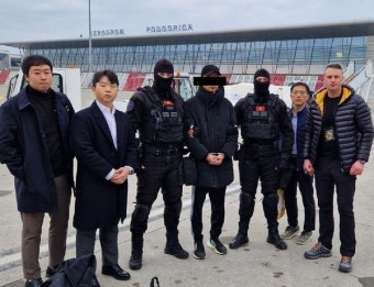 권도형 도피 동료 한창준 韓 송환..몬테네그로 경찰 