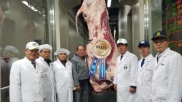 제 21회 한우능력평가대회 대통령상에 윤순주씨 영예