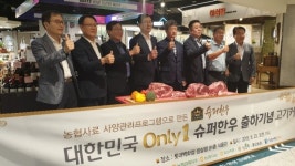 역대 최고 출하체중 슈퍼 한우 품평회 화제