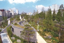 미세먼지는 줄이고 휴식 제공하는 도시숲