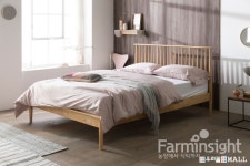 우리꼴자연가구, 신제품 아보아시리즈 원목침대, 원목거실장 출시