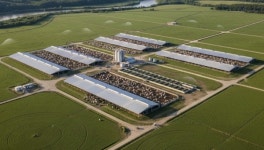 세계에서 가장 큰 포루투칼 크기 목장과, 젖소 23만두를 사육하는 목장이 모두 중국에 있다