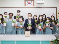 코웨이, 구로남초등학교에 ‘청정학교 교실숲 1호’ 조성