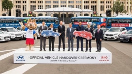 Official vehicles for 2018 World Cup 