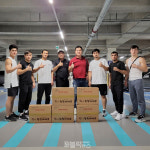 ㈜골드웰, 복싱 프로모션 FW1 다국적 선수 위해 힐링닭 후원