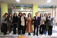 [경기도의회] 지미연 의원,  매봉초 급식시설 현장방문 정담회 실시