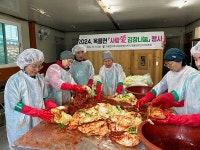 광양시 옥룡면, 김장 나눔행사 펼쳐
