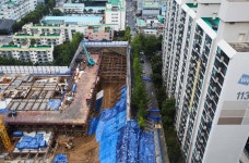 금천구 가산동 땅꺼짐... 주민들 불안해서 못들어가