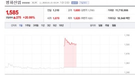 수소연료전지차 관련주 강세...평화산업·평화홀딩스 급등