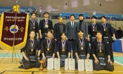 광주북구청 검도팀, 동계실업대회 단체·개인전 맹활약