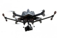 야간산불 재난, 소화탄 탑재 드론(DRONE)으로 진화.