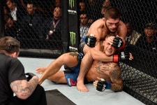 하빕 누르마고메도프 UFC 242 경기서 더스틴 포이리에와 격돌…2차 방어 성공 다시 한번 라이트급 넘사벽 인증