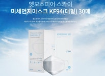암웨이 마스크 KF94 대형 21일 오전 9시 판매…개당 866원꼴, 일시품절 해지