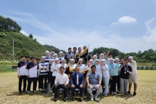 제34회 한국실업양궁연맹회장기양궁대회...남자단체 국군체육부대 . 여자단체 청주시청 우승