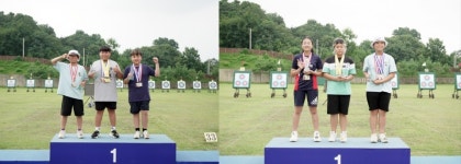 제34회 전국 남.여 초등학교 양궁대회 성료...남자부 서준용, 여자부 우소민 개인전 제패