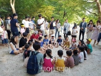 천년 숲 함양 상림공원, 맨발로 느끼는 가을의 향기