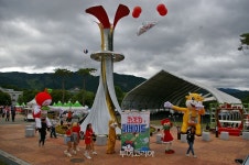 [포토] 가을 풍요를 오감으로 즐기는 장수 한우랑 사과랑 축제 개막