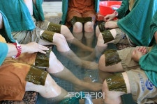 완도 신지명사십리 해변서 해양기후치유 힐링해요!