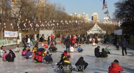 강남구 양재천 얼음썰매장 28일 개장