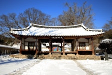 북극 한파·폭설이 그린 그림 같은 정읍 무성서원 설경