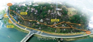 아름다운 황룡강 감상하며 장성 안산 둘레길 걸으며 힐링 