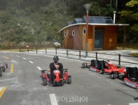 태백 통리탄탄파크 또 다른 즐길 거리 전동카트