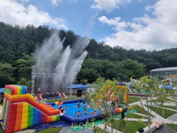 진주 진양호 물빛축제로 무더위 날려요!