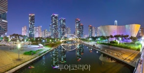 인천관광공사, 야간관광 특화도시 추진 앞서 송도 센트럴파크 점검