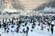 안동 암산얼음축제 9일간 27만명 찾아..지난 4~5일에만 14만5천여명 방문