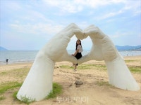 보성 율포솔밭해수욕장에서 휴가 즐기고 인생샷 찰칵!