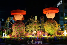 예산장터 삼국축제, 42만명 찾아 국화·유등·드론라이트쇼 즐겨...최대 관람객 기록