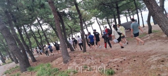 강릉시, 순포습지 맨발 힐링걷기 29일 개최