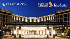 특급 호텔에서 자고 싱가포르 항공 마일리지도 받자!..파라다이스시티x싱가포르항공, 제휴 이벤트 실시