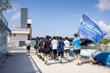 위아원 부산경남서부연합, 부산 낙동강 하류 지역 플로깅 봉사 전개