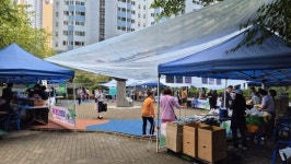 영양군, 대구 우방드림시티아파트서 도농직거래 장터 운영