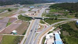 의성군, 신공항 관문도로 국도 5호선 일원에 경관조성 완료