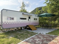 물놀이장부터 신형 카라반까지 준비 끝... 영주호 오토캠핑장 고객맞이 나서