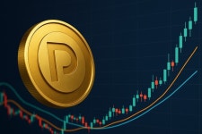 피스 네트워크, 상무부 효과로 100% 폭등...골든크로스 임박