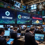 기관 자금 몰린다...가상자산 관련주, 비트마인·서클·스트래티지 들썩