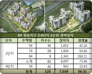 서울 최고 경쟁률 갱신 SH, 항동 2·4단지 당첨 커트라인은?