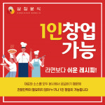 소자본·샵인샵 가능한 삼첩분식, 창업 핫 아이템 부상