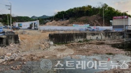 [분양 화보] 사패산 안골계곡 입구의 의정부 롯데캐슬 골드포레 공사 현장