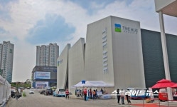 [포토] 양주옥정 대성베르힐, 1순위 청약 난기류…주택전시관 방문객 뚝