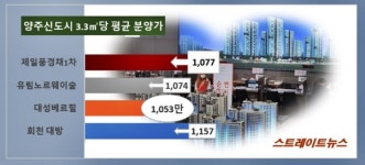 양주옥정 대성베르힐, 양주시민이 옥석 가렸다 1순위 미달, 2순위 청약