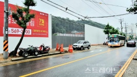 [분양 현장] 산자락 깎는 조합주택 청수행정타운 금호어울림