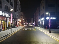 김포시, 장기동 먹자골목 내 도로환경 정비공사 완료